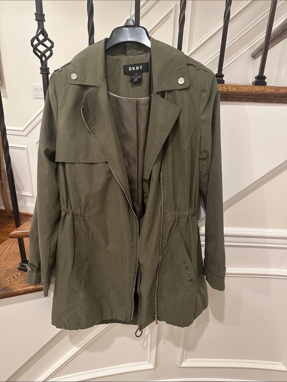 DKNY Olive Utility Anorak Jacket‎